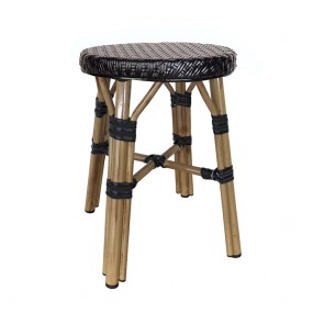 Sorrento Wicker Outdoor Low Stool Stackable