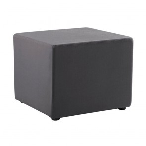 Pia Square Fabric Ottoman