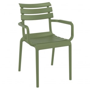 Pisa Outdoor Arm Chair Stackable