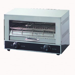 QT-1 FED Single infrared quartz element Salamander griller toaster and timer - QT-1