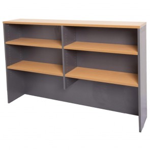 Beech Overhead Office Hutch