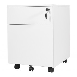 Rapidline 2 Drawer Steel Mobile Pedestal