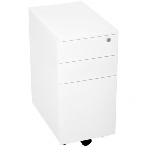 Rapidline 3 Drawer Slimline Steel Mobile Pedestal GSP3