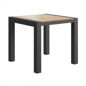 Ridge Outdoor European Oak Square Table