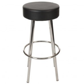 Minimalist Bar Stool Black