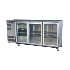 Skope Back Bar Cooler with Three Hinged Doors BB580X