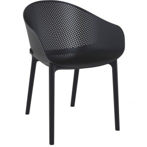 卡桑德拉塑料彩色椅子商业质量可堆叠