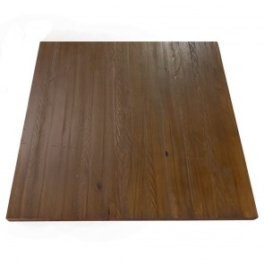 实木台面方形质朴木材风格