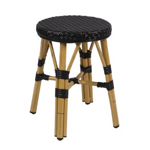 Sorrento Wicker Outdoor Low Stool Stackable
