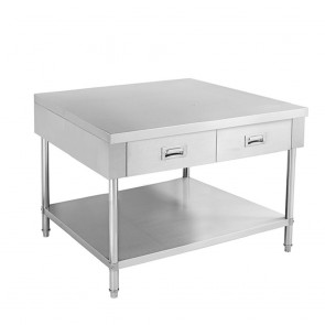 SWBD-7-0900 FED Work bench With 2 Drawers and Undershelf
