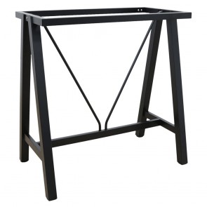 Sylvie Commercial Outdoor Bar Height Table Frame