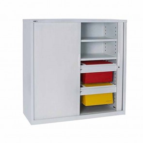 Tambour Storage Cabinet