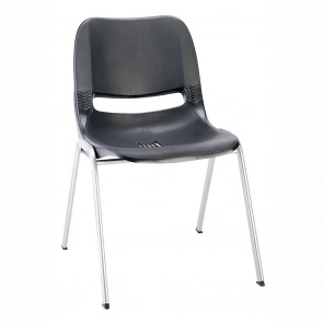 Tazz Stackable Chair Black