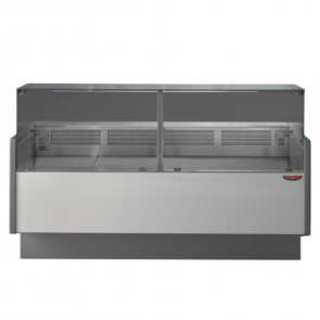Tecnodom Serie MR9.5 2000mm Wide Deli Display with Storage and Castors - TDMR-0920