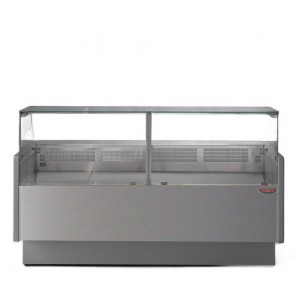 Tecnodon Series Mr 2000mm Wide Deli Display With Storage And Castors TMDR-0920B