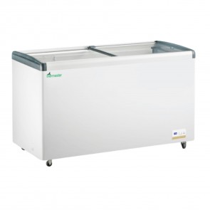 Thermaster 456L Chest Freezer with Flat Glass Sliding Lids WD456G