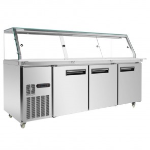 Thermaster Cold Salad & Noodle Bar 6x1/1 GN Pans PG210FA-XG