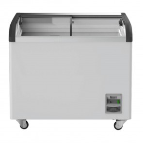 Thermaster Heavy Duty Supermarket Glass Sliding Lid Freezers 306L - SD-306K