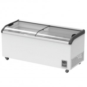 Thermaster Heavy Duty Supermarket Glass Sliding Lid Freezers 446L SD-66K