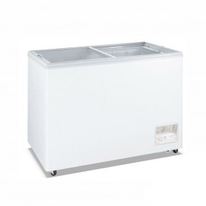 Thermaster Heavy Duty Chest Freezer With Glass Sliding Lids WD-300F