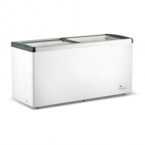 Thermaster 516L Chest Freezer with Flat Glass Sliding Lids WD516G