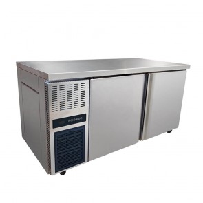 TL1500TN FED Stainless Steel Double Door Workbench Fridge - TL1500TN