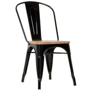 Tolix Chair Ash Wood Seat Xavier Pauchard Replica