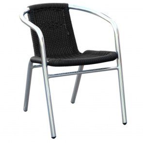 Tora铝柳条户外扶手椅