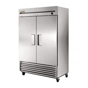 True Upright 2 Door Freezer 1388 Ltr Stainless Steel