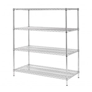 U259 Vogue Flat Pack 4 Shelf Unit - 610x1830mm