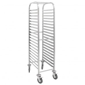 U376 Vogue Gastronorm 1/1 Racking Trolley