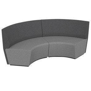 Wave 60° 2 Person Curved Lounge Seating