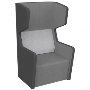 Wave Acoustic Work Pod 1 Seater Quiet Lounge