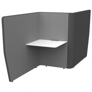 Wave Flow Acoustic Office Work Desk