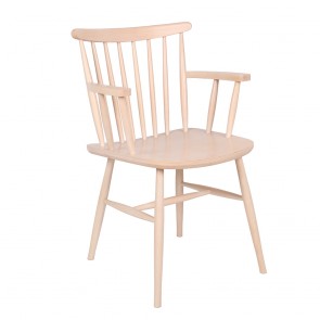 Windsor Dining ArmChair - Whitewash