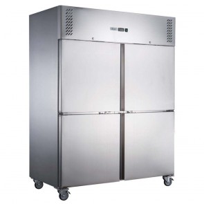 FED-X S/S Four Door Upright Fridge - XURC1410S2V