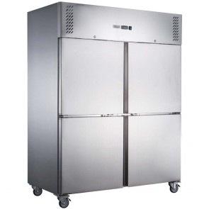 FED-X S/S Four Door Upright Freezer - XURF1200S2V