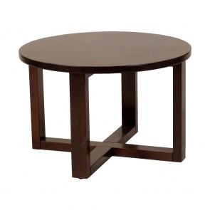 Esta Handmade Round Wood Coffee Table 70cm