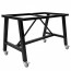 A-Frame Dining Height Table Frame with Castors