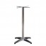 Aida Aluminium Bar Height Table Base