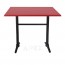 Aida Black Aluminium Indoor Outdoor Bar Height Twin Table