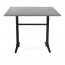 Aida Black Aluminium Indoor Outdoor Bar Height Twin Table