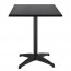 Aida Black Aluminium Indoor Outdoor Table