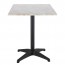 Aida Black Aluminium Indoor Outdoor Table