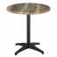 Aida Round Indoor Outdoor Cafe Table