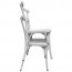 Aluminium Cross Back Outdoor Chair