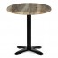 Alvina Modern Round Cafe Table