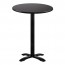 Alvina Modern Round Bar Table