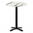 Alvina Modern Round Bar Table