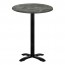 Alvina Modern Round Bar Table